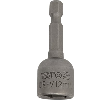 Головка торцевая магнитная (12х48 мм; 1/4) YATO YT-1507