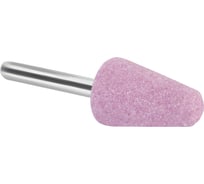 Головка шлифовальная с оправкой KW KE 25x32x6 мм, F60, розовая Abraforce АМ158884
