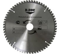 Диск пильный по алюминию (250х30 мм; Z80) D.BOR 9K-412508005D