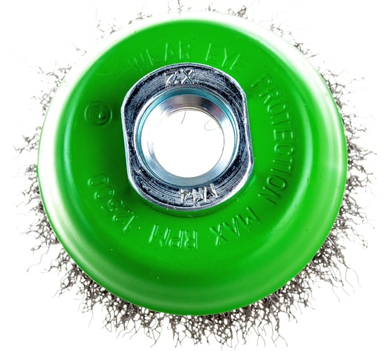 Щётка чашечная гофрированная INOX Standard (60 мм; М14) для УШМ D.BOR D01-IS-060-M14-030