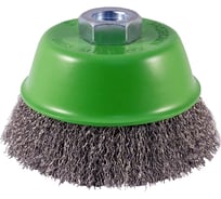 Щётка чашечная гофрированная INOX Standard (125 мм; М14) для УШМ D.BOR D01-IS-125-M14-030
