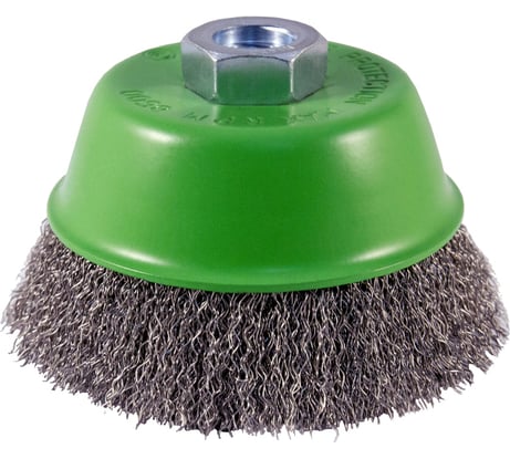 Щётка чашечная гофрированная INOX Standard (125 мм; М14) для УШМ D.BOR D01-IS-125-M14-030