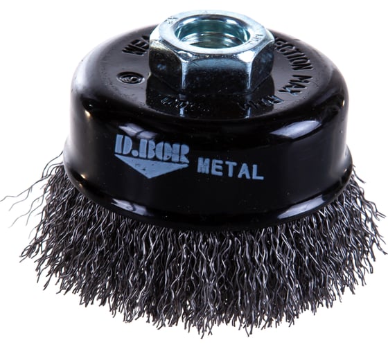 Щётка чашечная гофрированная METAL Standard (75 мм; М14) для УШМ D.BOR D01-MS-075-M14-030