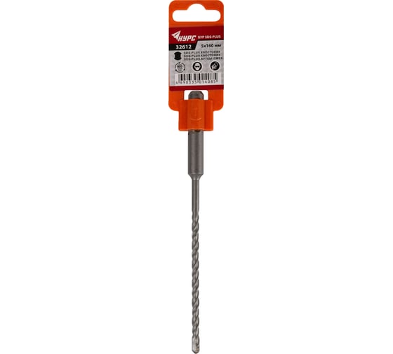 Бур Курс SDS Plus с двойной резьбой 5х160 мм 32612