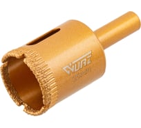 Коронка алмазная по керамике и стеклу 25 мм  WURZ 91025