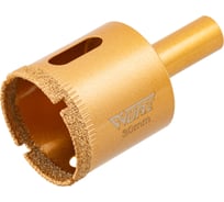 Коронка алмазная по керамике и стеклу 30 мм WURZ 91030