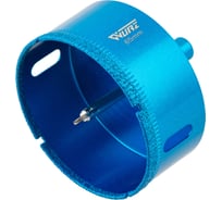 Коронка алмазная с центрирующим сверлом по керамике и стеклу 65 мм WURZ 92065