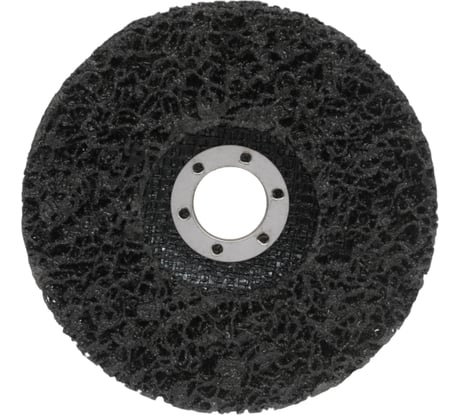 Диск коралловый зачистной для снятия ржавчины, краски на УШМ P46, черный 125 мм, 5 шт Vitatools C-125-P46-B-5