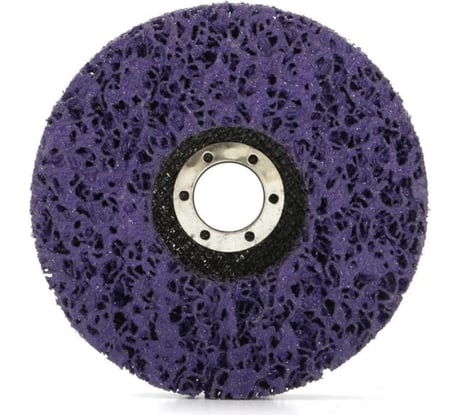 Диск коралловый зачистной для снятия ржавчины, краски на УШМ 115 мм, фиолетовый, P46 Vitatools C-115-P46