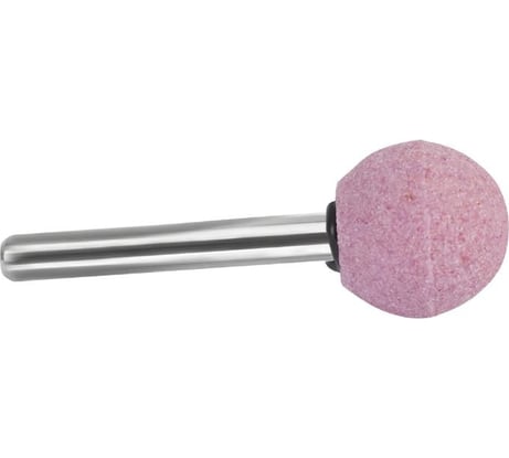 Головка шлифовальная с оправкой F-2W KU 20x20x6 мм, F60, розовая Abraforce АМ158885