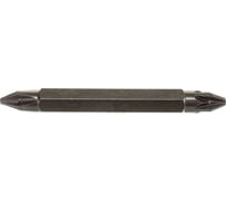 Биты намагниченные двухсторонние MAGNETIC (10 шт; Ph2-Pz2; 60 мм) D.BOR D-MA-P2Z2-060-010