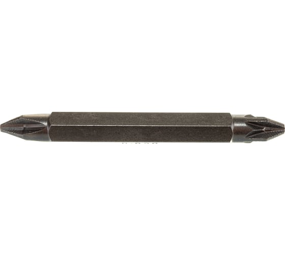 Биты намагниченные двухсторонние MAGNETIC (10 шт; Ph2-Pz2; 60 мм) D.BOR D-MA-P2Z2-060-010