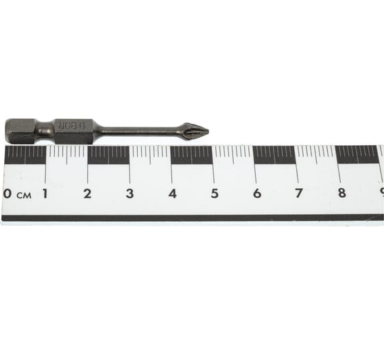 Биты намагниченные MAGNETIC (10 шт; Pz1; 50 мм; Torsion) D.BOR D-MTA-PZ01-050-010