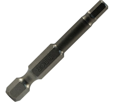 Биты намагниченные MAGNETIC (10 шт; HEX4; 50 мм) D.BOR D-M-HEX04-050-010