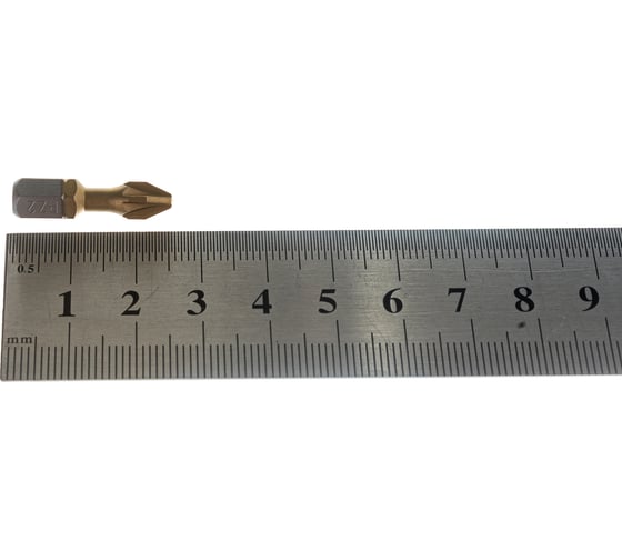 Биты фрезерованные TiN-half (10 шт; Pz2; 25 мм) D.BOR D-THT-PZ02-025-010