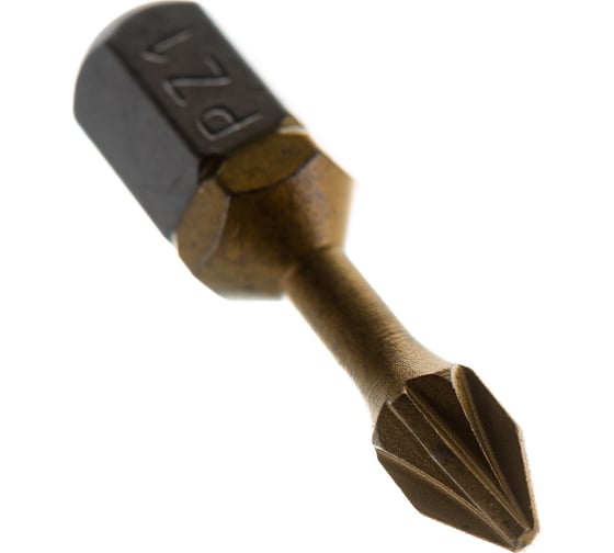 Биты фрезерованные TiN-half (10 шт; Pz1; 25 мм) D.BOR D-THT-PZ01-025-010
