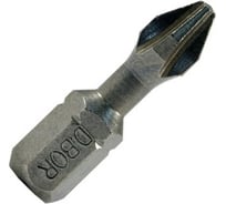 Биты фрезерованные (10 шт; Ph3; 25 мм; Torsion) D.BOR D-T-PH03-025-010