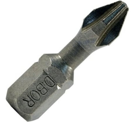 Биты фрезерованные (10 шт; Ph1; 25 мм; Torsion) D.BOR D-T-PH01-025-010