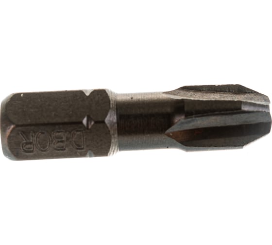 Биты фрезерованные (10 шт; Ph1; 25 мм; Torsion) D.BOR D-T-PH01-025-010