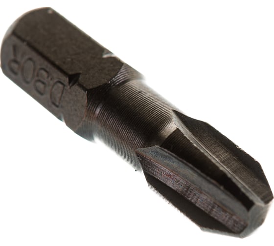 Биты фрезерованные (10 шт; Ph1; 25 мм; Torsion) D.BOR D-T-PH01-025-010