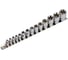 Набор головок E-тип (TORX) 1/2"DR, 14 шт KINGQUEEN WIB-18 3