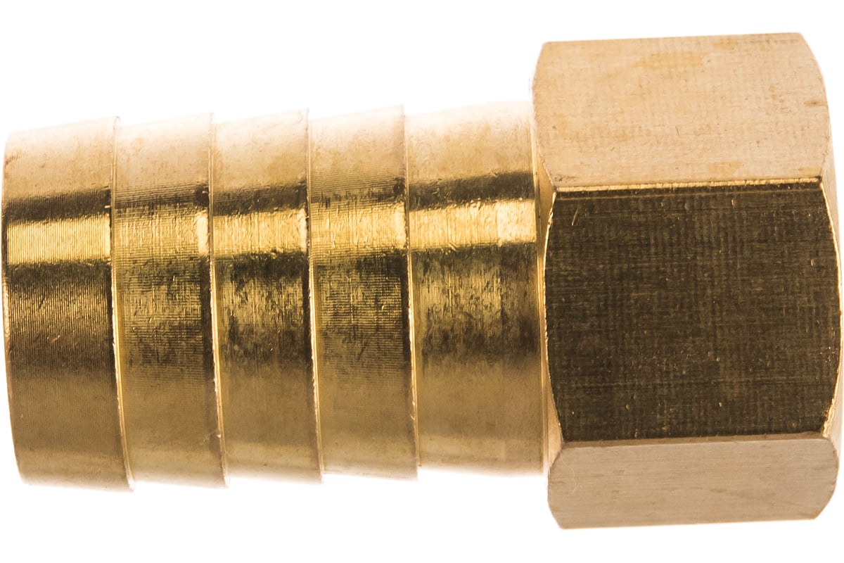 Штуцер пневматический внутренняя резьба 1/2- елочка 20 мм ROCKFORCE RF ...