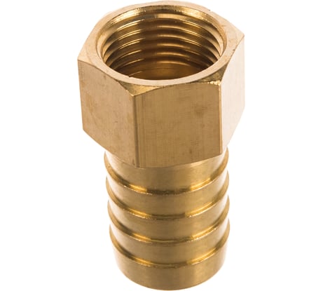 Штуцер пневматический внутренняя резьба 1/2- елочка 20 мм ROCKFORCE RF-FFH08/14(26150)