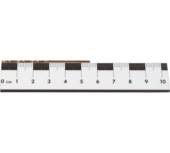 Сверло по металлу (10 шт; 2.4 мм; HSS-Co; пластиковый футляр) ROCKFORCE RF-DSP332(29188)