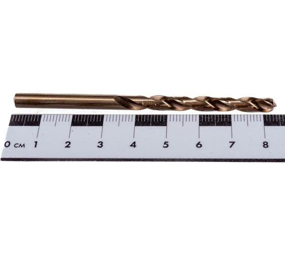Сверло по металлу (10 шт; 5 мм; HSS-Co; пластиковый футляр) ROCKFORCE RF-DSP50H(29196)