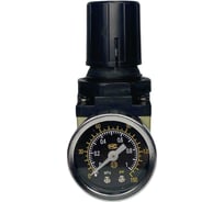 Регулятор давления маленький с манометром профи AktiSpray SAR2000-02 (1/4")