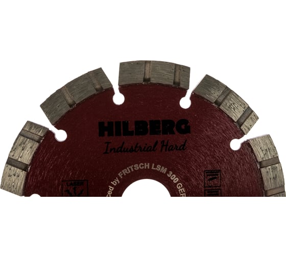 Диск алмазный отрезной Industrial Hard (125х22.23 мм) Hilberg HI802