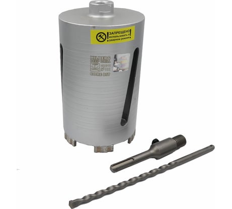 Коронка алмазная по бетону Laser Deep Drill (102х150 мм) Hilberg HD310