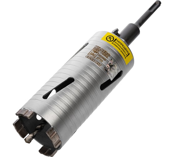 Коронка алмазная по бетону Laser Deep Drill (68х150 мм) Hilberg HD368 1
