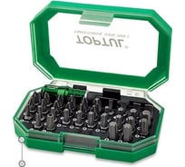 Набор бит 1/4" 35 шт с магнитным держателем TOPTUL GACW3502