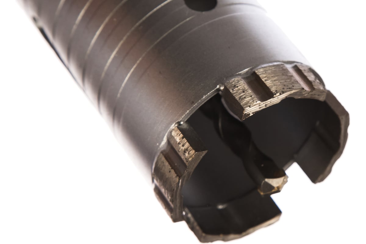 Коронка алмазная по бетону Laser Deep Drill (52х150 мм) Hilberg HD352 ...