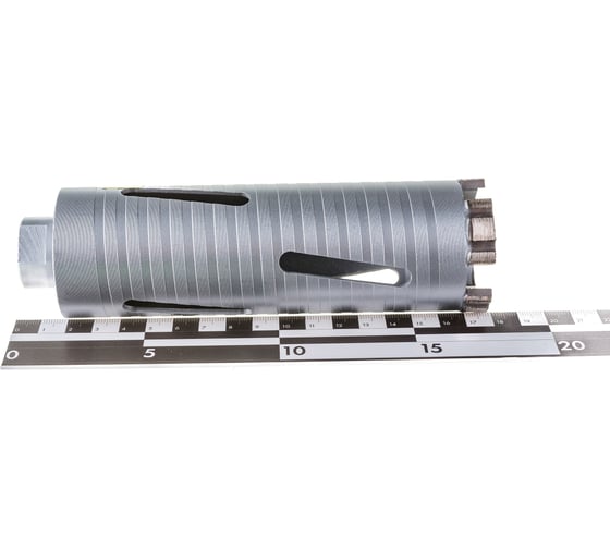 Коронка алмазная по бетону Laser Deep Drill (52х150 мм) Hilberg HD352