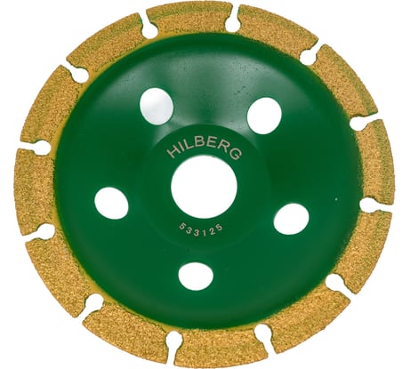 Чашка для резки и шлифовки Super Wood Cup (125 мм; 60/80) Hilberg 533125