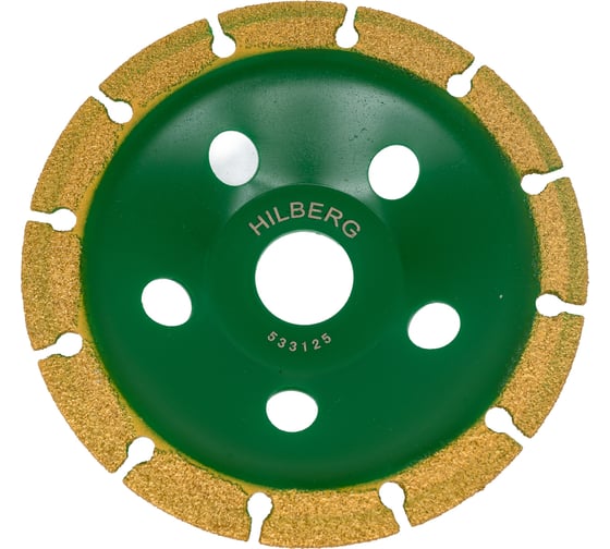 Чашка для резки и шлифовки Super Wood Cup (125 мм; 60/80) Hilberg 533125