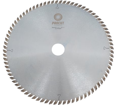 Диск отрезной для ламината и МДФ (260x30x2.4/1.6 мм; Z=80 TFZ) PROCUT 755.2603080F