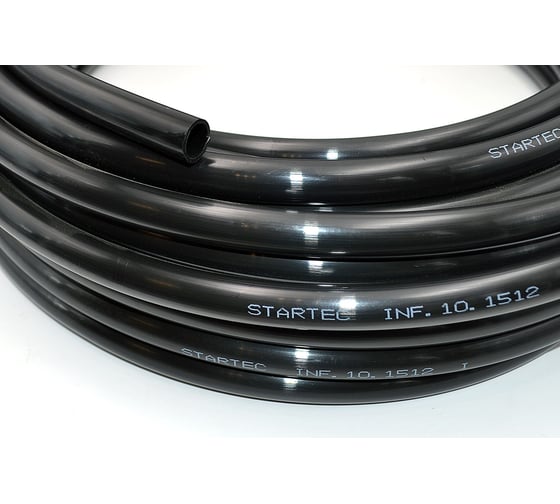 Пневмотрубка полиамидная PA12 25 м, 14x11 мм, 15 атм, черная HIMPT 00-00019245