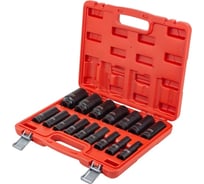 Набор головок ударных глубоких 6-гранных 16 шт, 1/2''DR BaumAuto BM-4167-5MPB(52532)