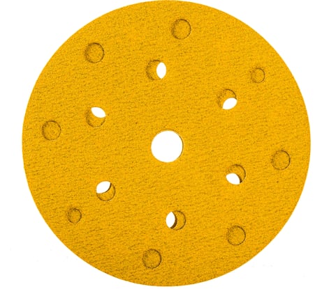 Абразив на бумажной основе в кругах 15 отв D 150 Р100 набор 10 шт Schtaer 255 Abrasive paper 255Sc100
