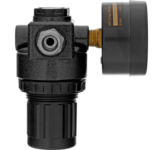 Регулятор давления с манометром R1500, 12 бар, 1/4" Denzel 57491