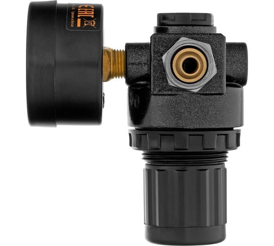 Регулятор давления с манометром R1500, 12 бар, 1/4" Denzel 57491