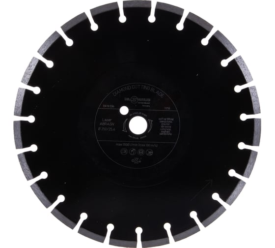 Диск алмазный отрезной L-Abrasiv (350x25.4 мм; 40x3x10 мм; 23Z) DR.SCHULZE TS22000951