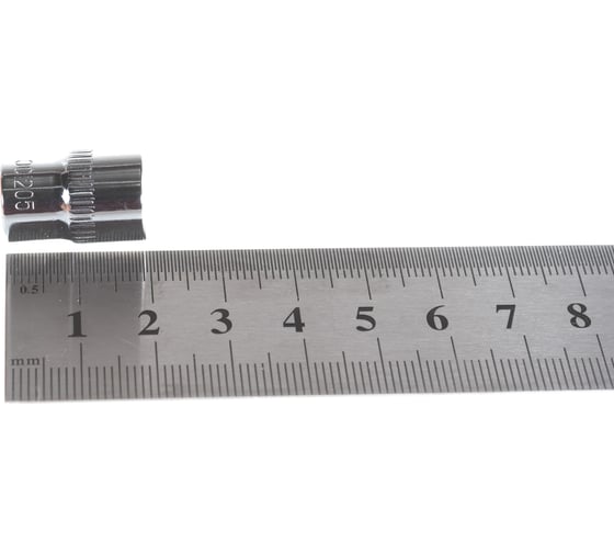 Головка торцевая короткая 6-гранная (10 мм; 1/4DR) HELFER HF001205