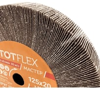 Круг лепестковый P40 A со ступицей MASTER M14x125x20 мм Totflex 4631170658966