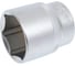 Головка 6-гранная 32 мм, 1/2"DR GeeTee 07-4132-5 2