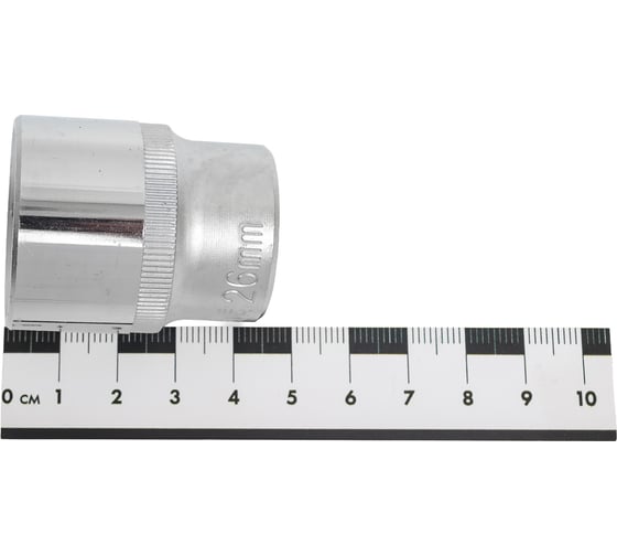 Головка 6-гранная 26 мм, 1/2"DR GeeTee 07-4126-5