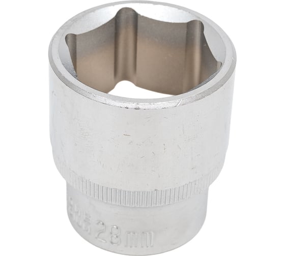 Головка 6-гранная 28 мм, 1/2"DR GeeTee 07-4128-5